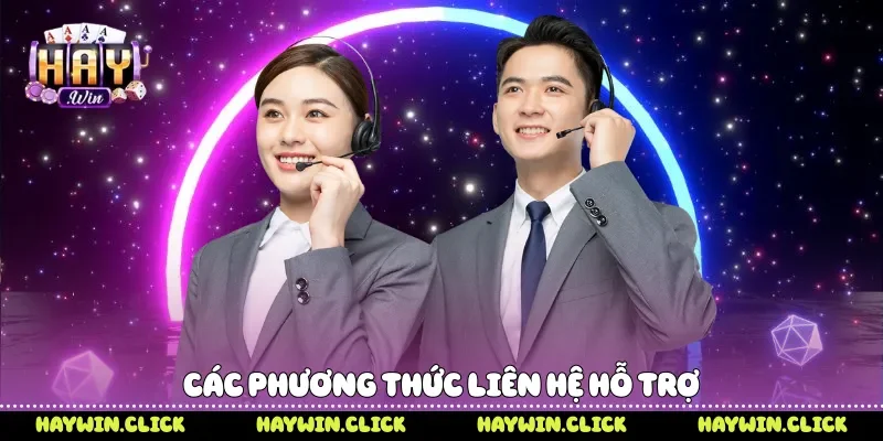 Các phương thức liên hệ hỗ trợ