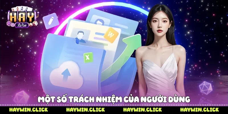 Điều Khoản Điều Kiện Quy Định Quan Trọng Khi Tham Gia Haywin Một số trách nhiệm của người dùng