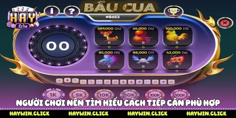 Người chơi nên tìm hiểu cách tiếp cận phù hợp