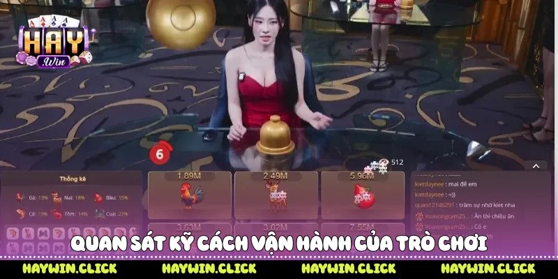 Quan sát kỹ cách vận hành của trò chơi